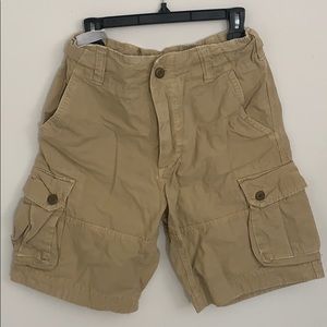 Abercrombie and Fitch light brown cargo pants